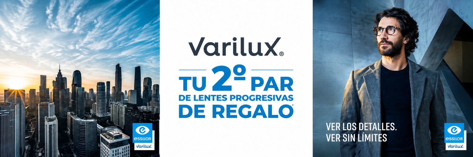 Varilux: tu segundo par de lentes progresivos de regalo